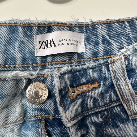 Size 4 Zara distressed jeans - Picture 8 of 11
